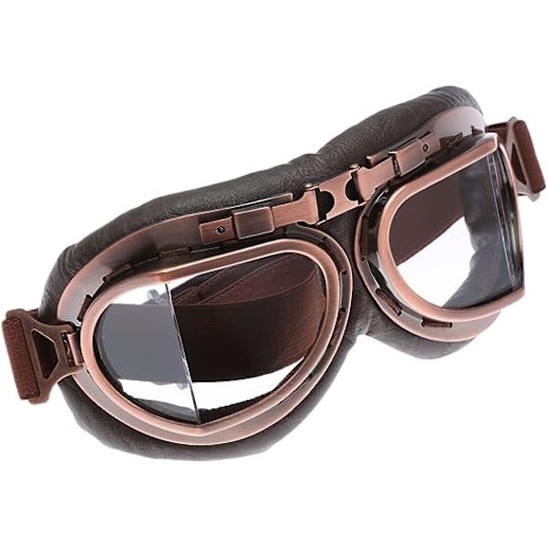 Teeväriset linssit Aurinkolasit Lasit Vintage Steampunk Ulkoilulajit Moottoripyöräily Lasit