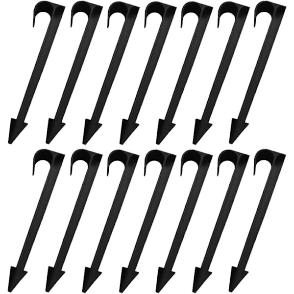 Set med 50 droppbevattningspinnar för 16 mm slang, bevattningsstöd, droppbevattningsstöd