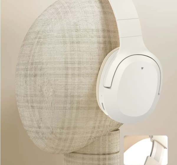 Bluetooth headset over-ear, stereo foldbart letvægts trådløst headset, egnet til hjemmekontoret mobiltelefon (Khaki)