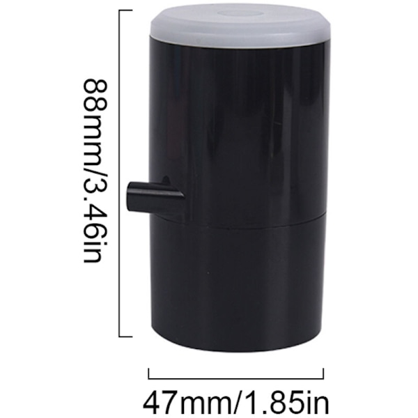 Mini sähköinen ilmapumppu 3 in 1 monitoiminen puhallettavalle veneelle ilmanpoistolla, lautalle, kajakille, USB-lataus, ulkoilma-valaistus