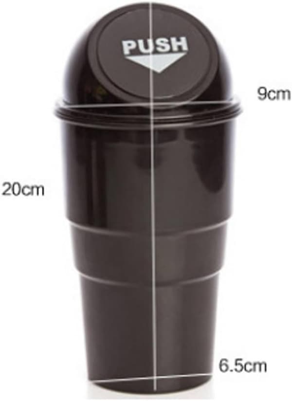 20*6.5*9CM - Universal bil lille skraldespand