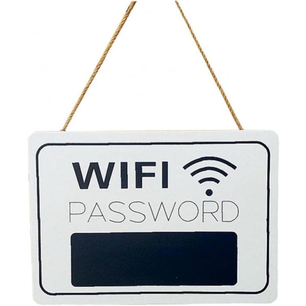 Træ Wifi Pass Panel Hængebræt Reception Hængeplader Wifi Board Hjem Hus Pap Dash Board