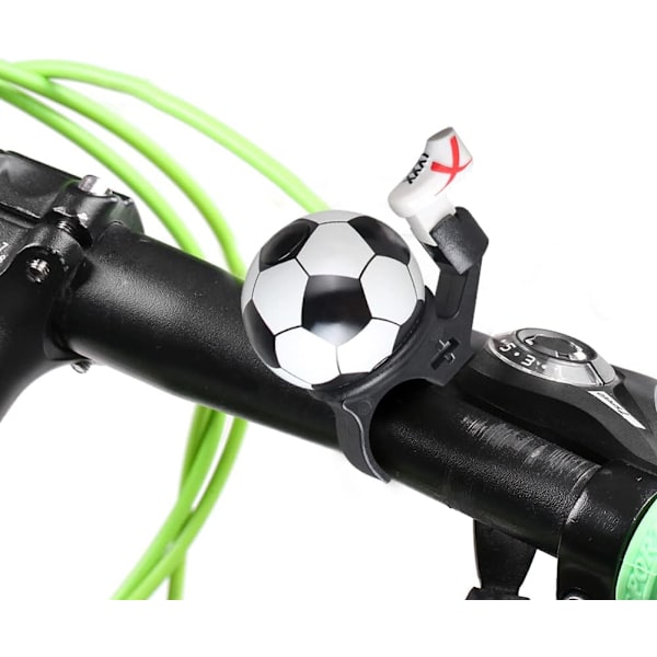 lord Bike Bell, 2 kpl pyöränkelloa Jalkapallo Design Lapset Pyöränkello Kovaan Rapeaan Selkeään Ääni, Pyörän Tarvikkeet Koristekello Lapsille Lapsille Bo