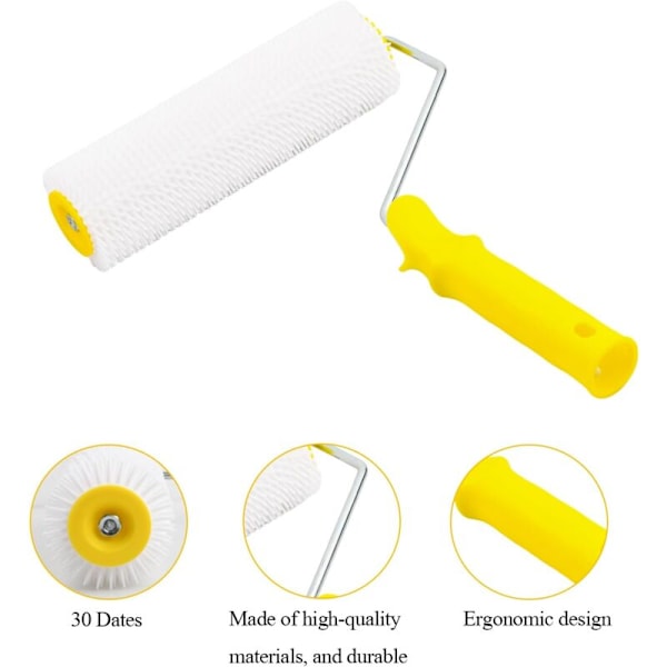 22 cm Ragréing Byggvals, Avbubblningsvals för att bryta epoxilim