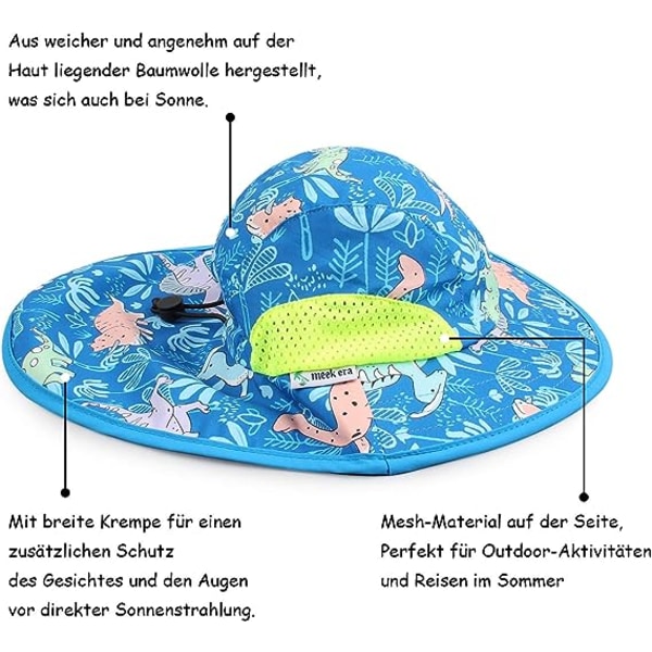 Sopii 2-6-vuotiaille - Baby Summer Hats Girl Boy Child Cap U