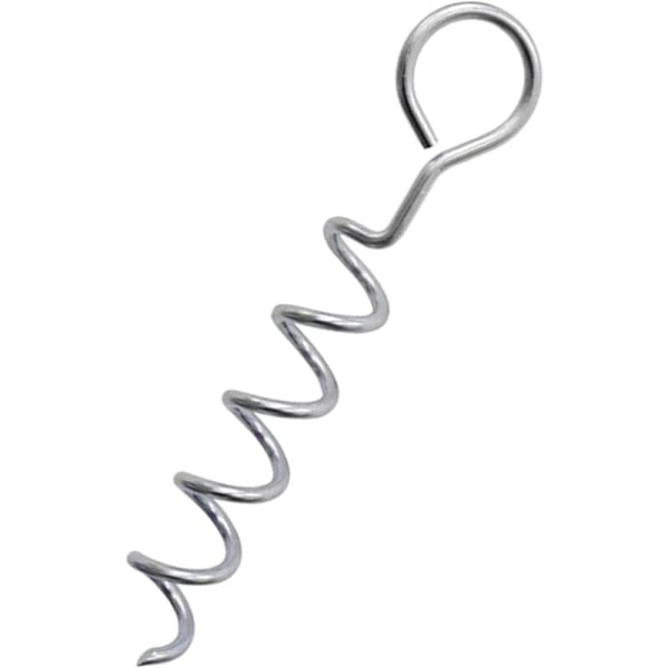 Förankringspiké för tältstudsmatta, stabil spiral, spiralstake, stabila tälttillbehör