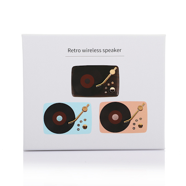 Mini Bärbar Bluetooth-högtalare (Rosa)