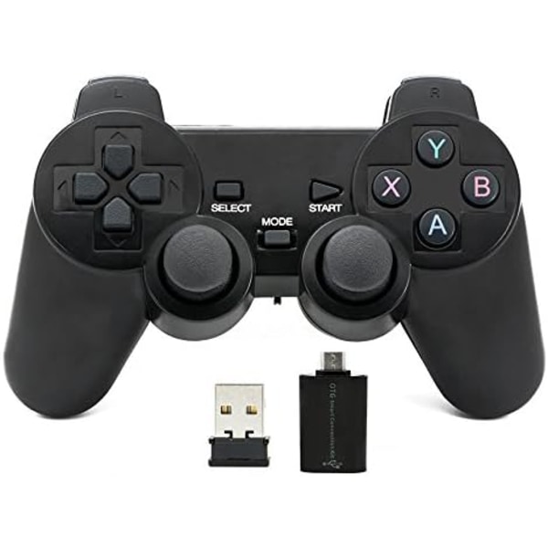 Trådløs spillkontroller Gamepad Joystick for PC