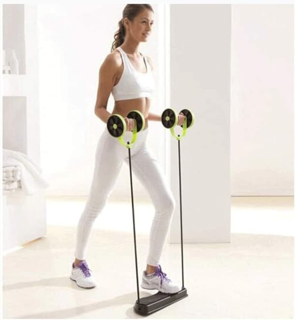 Ab Roller Wheel Hjemmetrening Multifunksjonell Ab Roller Enkel å bruke
