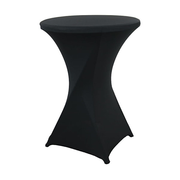 Bistrot dug - Debout - Cocktail Deco - Stretch Spandex （Sort） 60cm × 110cm