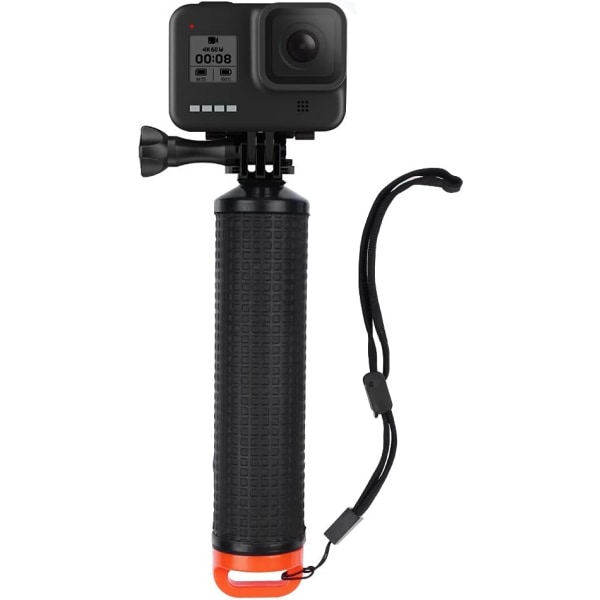 Flydende håndtag Vandtæt Action Kamera Greb Stang Flydende Greb til GoPro Hero og Action Kamera Vandsport Tilbehør