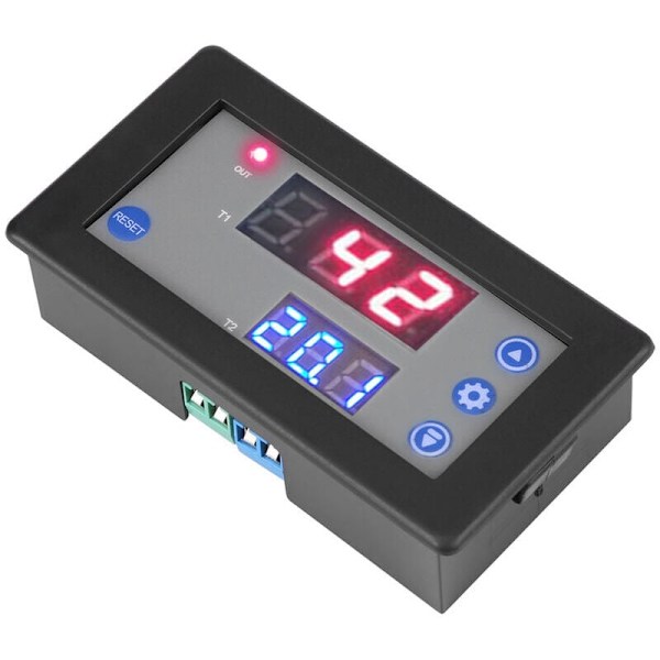 Dubbel digital LED Timer Cykeltimer