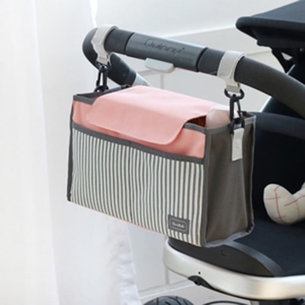 Barnevognssadeltaske Opbevaringspose Mumiepose Buggy Organizer Barnevognsopbevaringspose Til Klapvogne