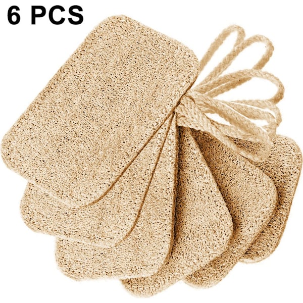 6 pack sustainable kitchen sponges washable and reusable