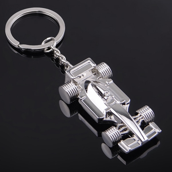 Fashion Mini Formula 1 Racing Car Styling Pendulum Key Ring For