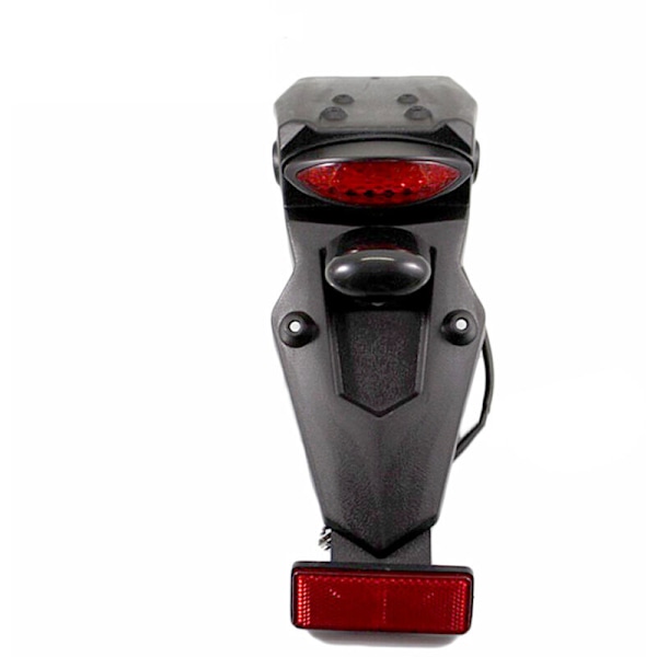 Baglygte til 12 V motorcykel, LED baglygte, bremselys, nummerpladelys til terrængående motorcykel, Motocross
