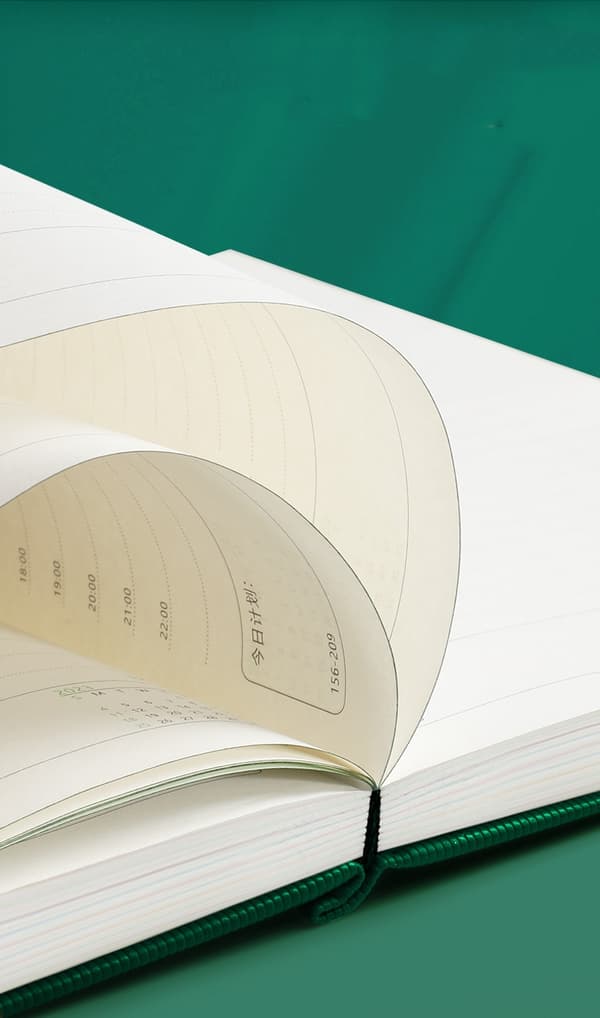 Notesblok 2024 Planlægningsnotesblok Læringstidshåndteringsplan Effektivitetsmanual 1 Ny Rød