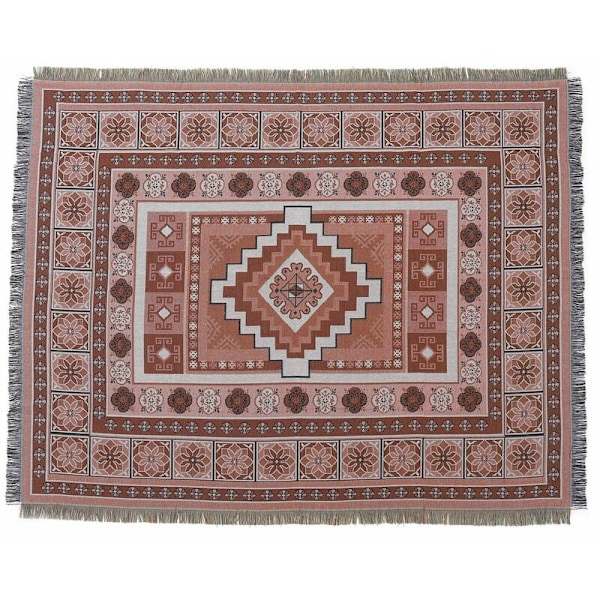 1 stykke 160x130cm Plaid Orange Strikket Dekoreret med Komfortabel Simpel Bøhmisk Bohemia Beskytter mod kulde til Sofa Sofa Hvilestol og Lur