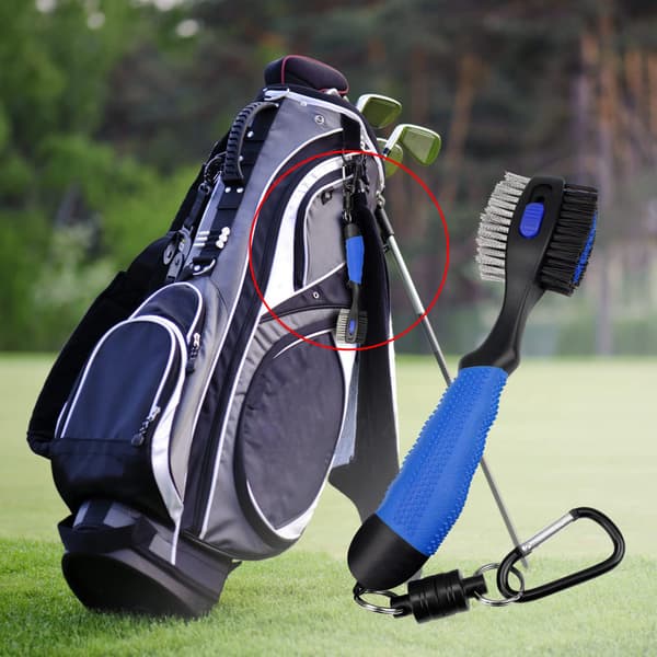 Golfkøllebørste, børstebørste, golfkøllebørste og rillerenser