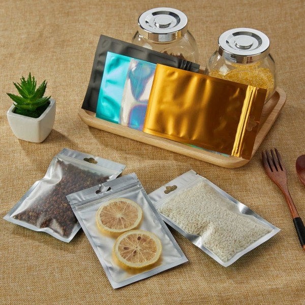 100 stk. ziplock-poser (8*13 cm)