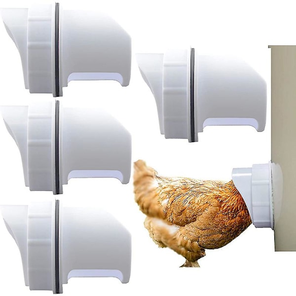 Regnskyddad Fågelfoderportar Set om 5 DIY Fågelfoder Pro-Kit Specialverktyg för att Mata Kycklingar och Ankor