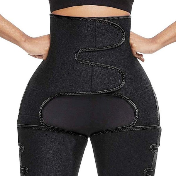 Reshe coach 3 i 1 hög midja för armar och lår för kvinnor, trigger med anti-transpirationsremsa, l/xl