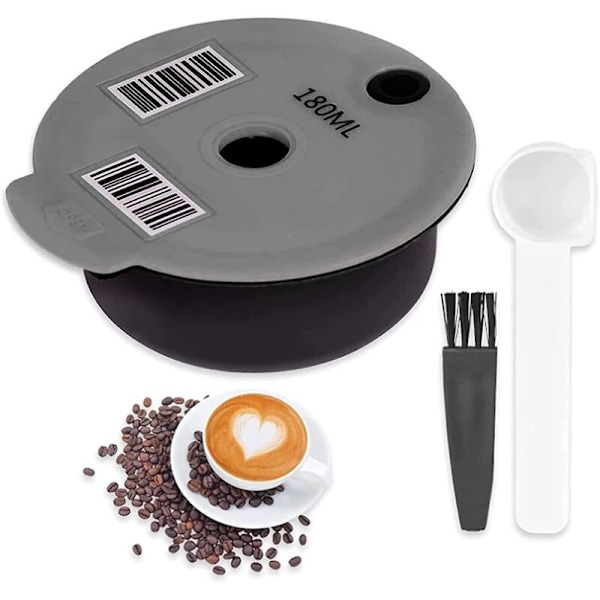 Kapsel filter för kaffemaskin Grå 180ml-RAPANDA