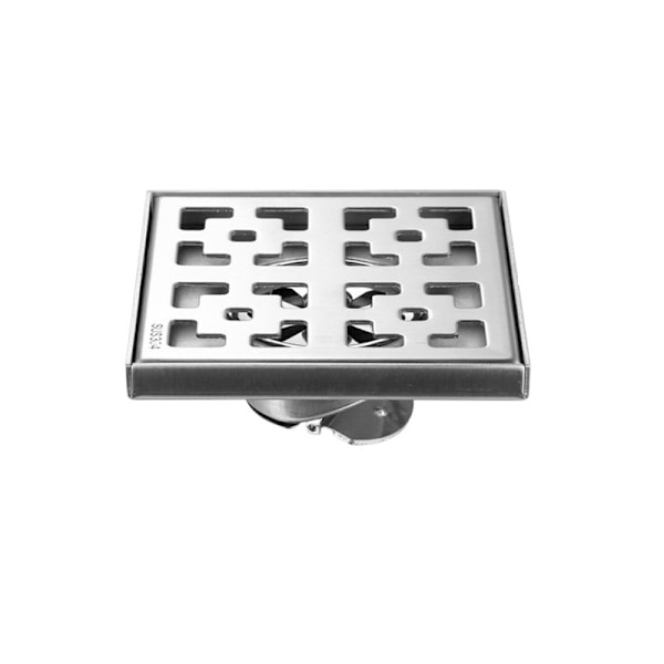 Køkkenvask Tilbehør Have Gulvafløb 304 Rustfrit Stål Stor Udendørs Gulvafløb (12x12cm)