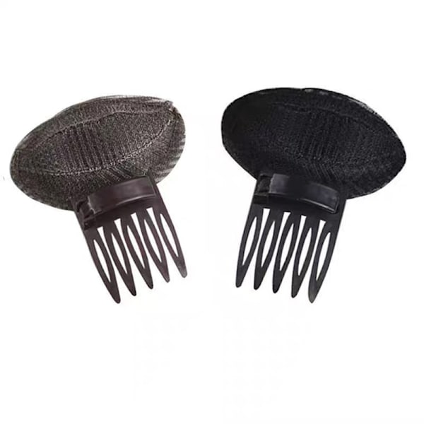 2-pakke Bubble Hair Head Pads Usynlige Buff Hårclips Holdbare og Varig