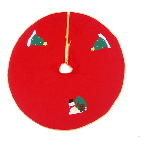 Grinch juletre skjørt, julekalender, nedtelling, gavepose, juletre anheng dekorasjon, 90cm