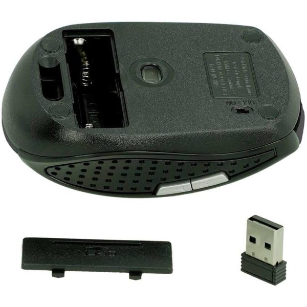 Trådlös optisk spårningsmus USB -mottagare 2.4G 1600 DPI 6 Butt