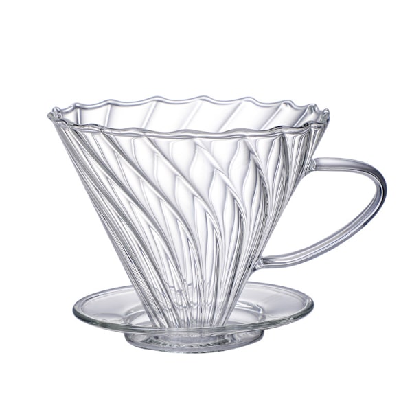 Filterkopp handbryggd kaffefilter (1 st transparent)