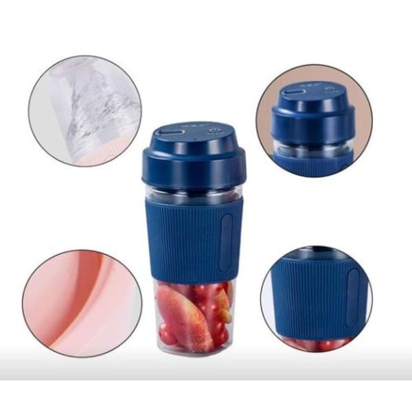 Bærbar Blender Kop, USB Elektrisk Juicer Blender, USB Juice Blender, Juicer Blender Kop, Juicer Kop Frugt Blender, USB Bærbar Blender Blender Ble