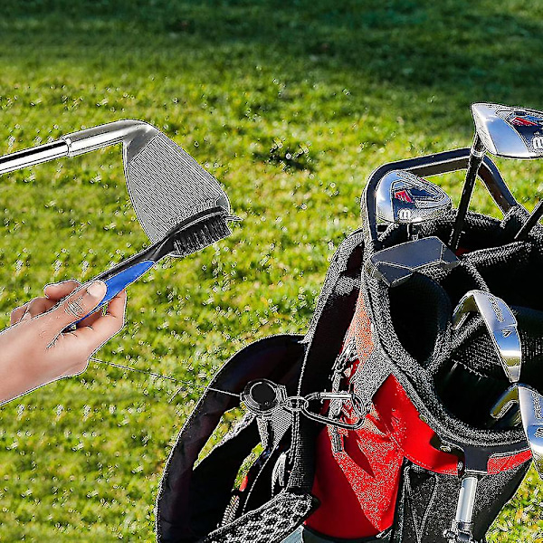 Golf-mailan puhdistusharja Puhdistustyökalu (punainen)