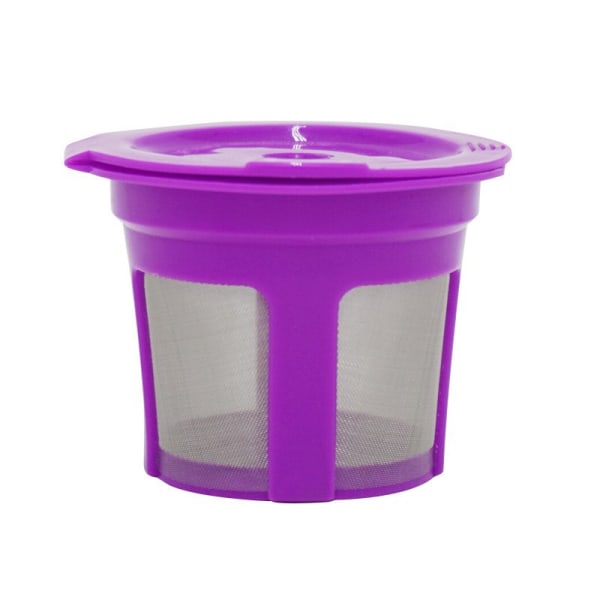 Gjenpåfyllbart og gjenbrukbart kaffefilter, kompatibelt med Keurig 2.0 K200, K300, K400, K500, K600-serie kaffemaskiner (6 pakker)