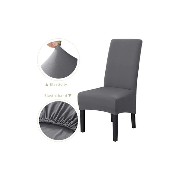 Sett med 6 universelle vaskbare stretch mikrofiber stoltrekk