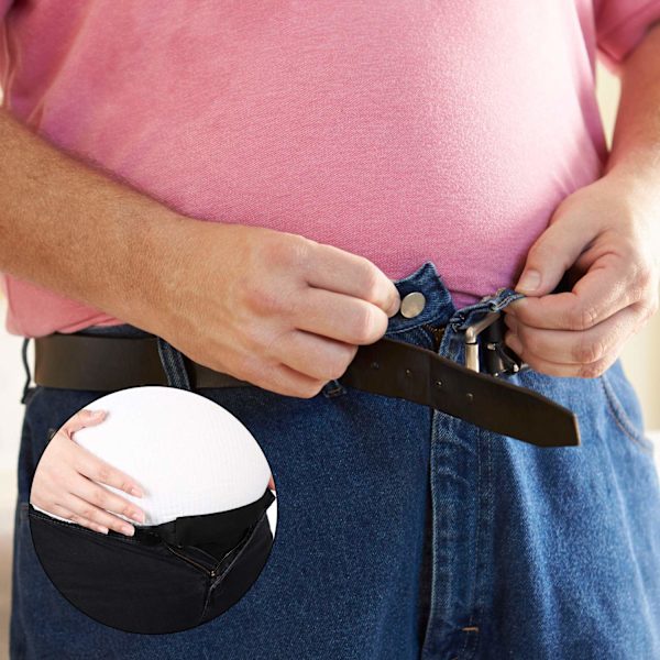 6 pakker svangerskapsbukseforlenger Justerbar elastisk midjeforlenger Svangerskapsbelteforlengelse Elastisk svangerskapsbukseforlenger for gravide kvinner, 5 C