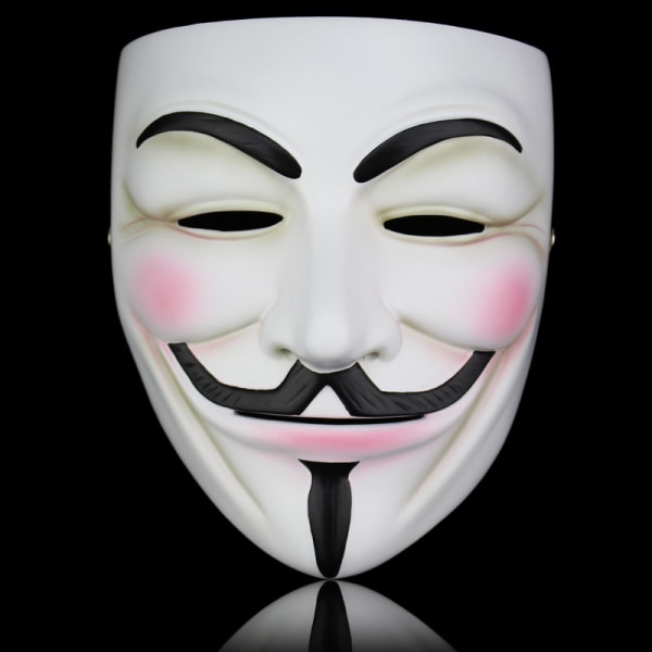 Anonym Halloween V til Vendetta maskesæt - PARTY, WORLD BOOK W