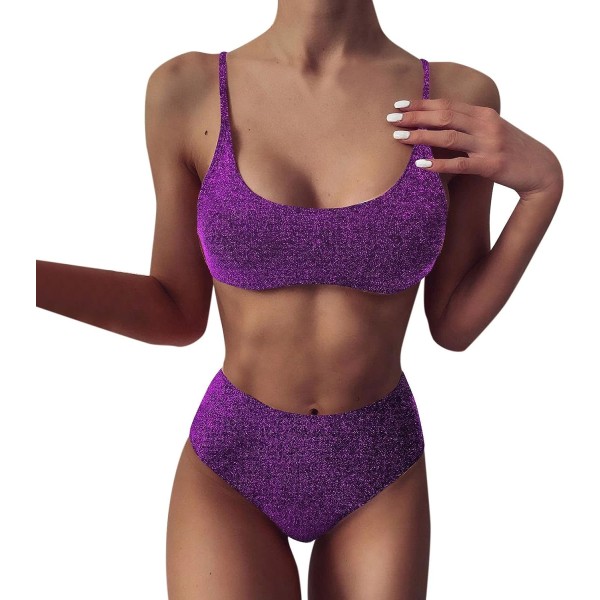 Bikiniset för kvinnor, tvådelad baddräkt