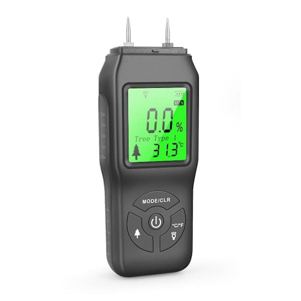 Hygrometer för inomhusluftfuktighet, mätare för inomhusväxter, digital hygrometer, fuktmätare, digital detektor, detektor, kristall flytande vattenmätare (inte