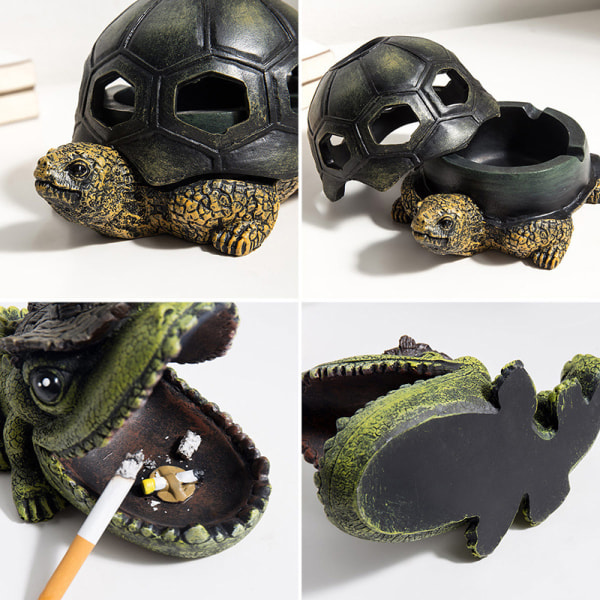 Turtle Craft askebeger kreativ dekorasjon