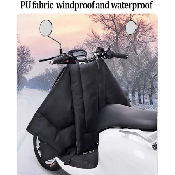 Beskyttende dæk af scooterbenafdækninger, beskyttelsesafdækninger mod kulde og regn - Legery af universelt scooter dæk til scooterafdækninger