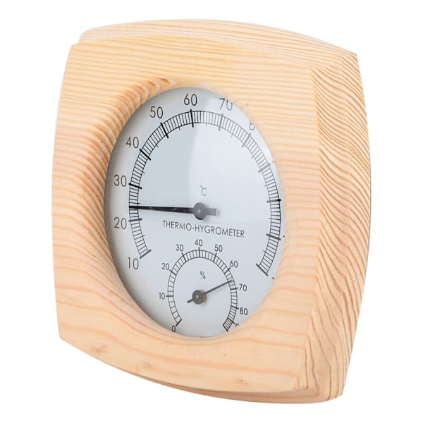 Termometer och digital hygrometer för bastu