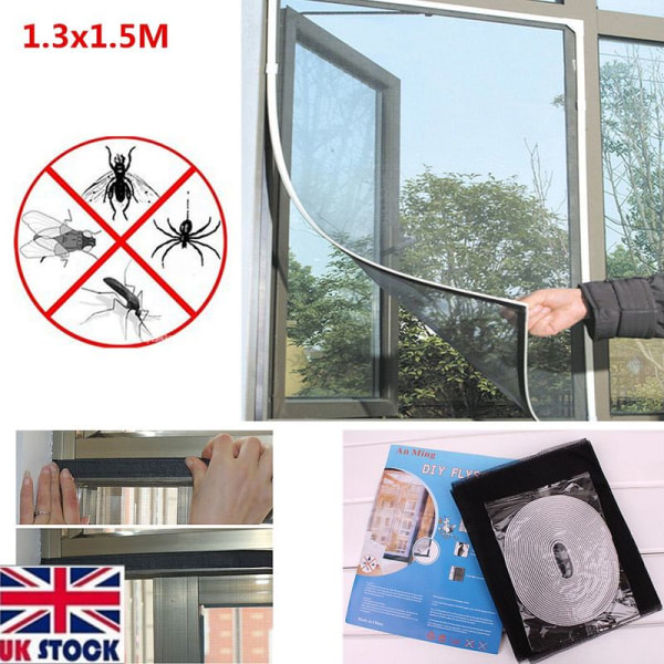 Vinduesskærm Myggenet Myggenet Insektflue Magic Sticky Magnetic Protector Sasicare