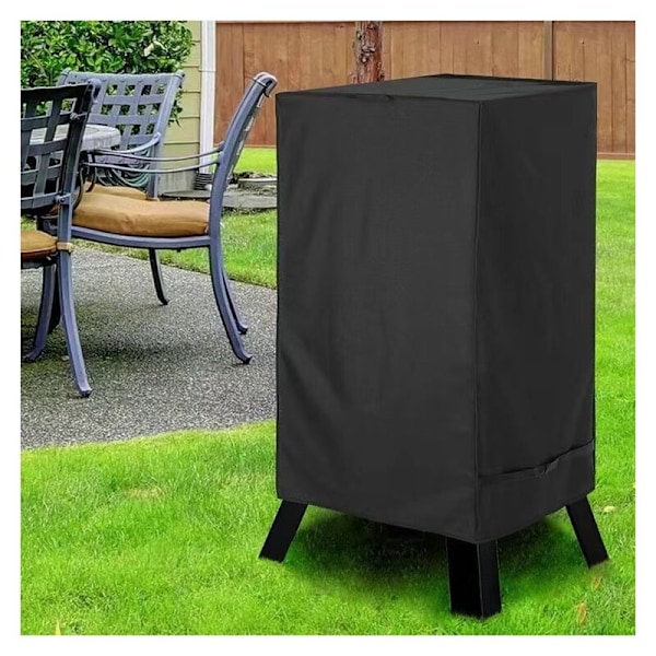 Skyddshuva för gasvärmare, skyddslock för värmare, skydd för gasvärmare i Oxford 210D-tyg, skyddskåpa för gasvärmare, dammtät (46x43x84 cm)