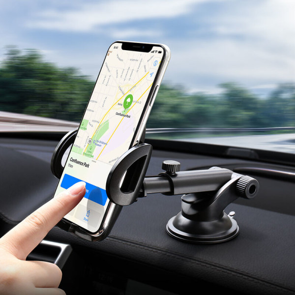 Bilställ för luftventil med 360° rotation universell biltelefonhållare