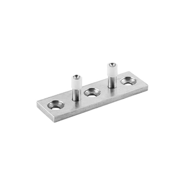 64,6x20x15mm garniturer af 304 rustfrit stål gulvrulleføringsudstyr, til skydedøre