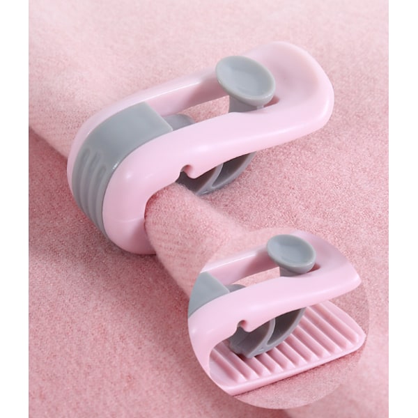 Pink 6Pcs Quilt Clip,Sheet Clip,Quilt Fasteners,Quilt Clips,Quilt Holder,Plastic Sheet Clip,Bed Sheet Clip,