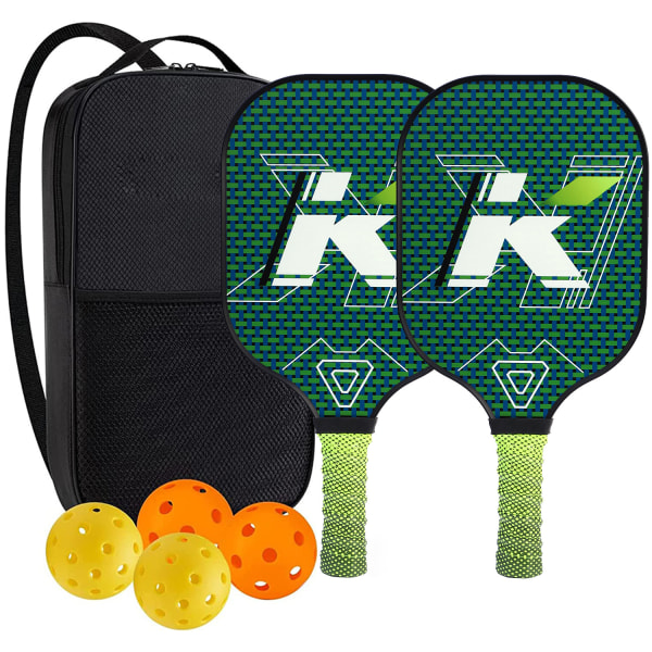 Pickleball-ketsjer med trykt håndgel - Professionelt pickleball-sæt