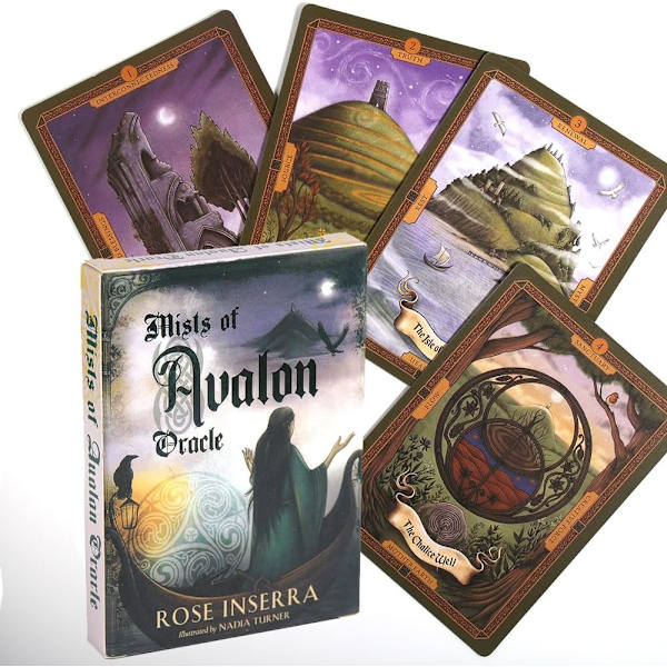 Mists of Avalon Oracle Tarot med väska Familjespel